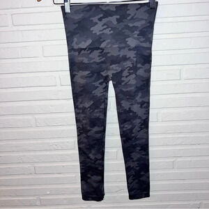 Spanx Gray Camo High Waisted Leggings, Women’s Size Small